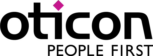 Logo von Hörgeräte-Hersteller Oticon