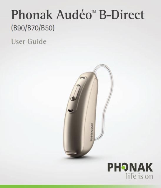 Hörgerät Phonak Audeo B-Direct/R