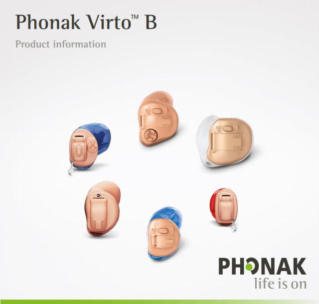 Hörgeräte Phonak Virto Belong