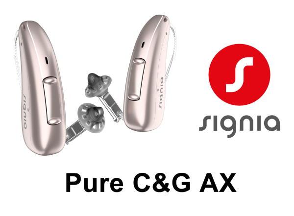 Signia Hörgerät - Pure Charge & Go AX