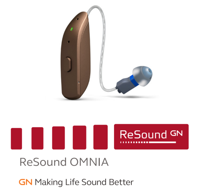 Das Hörgerät Omnia von ReSound