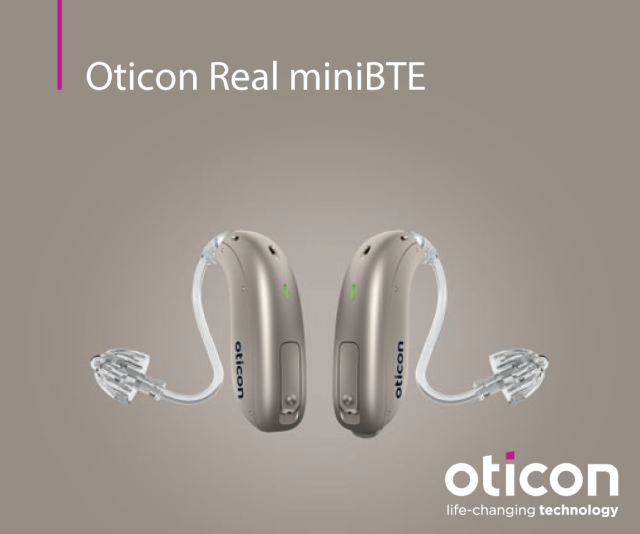 Das Hörgerät "Real" von Oticon